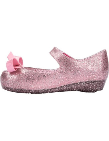 Zapatos Mary Jane Mini Melissa Ultragirl Rosa Brillante