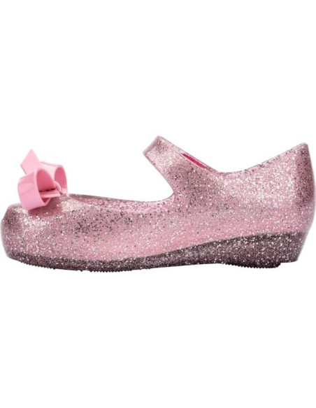 Zapatos Mini Melissa Ultragirl Lazo Rosa 10 Niña Pequeña