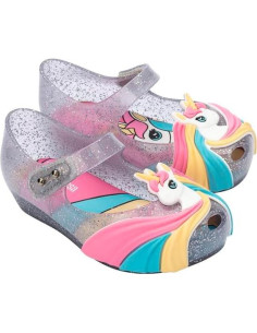 Zapatos Bailarina Mini Melissa Unicornio Niña 19.5x8x7.1cm 2