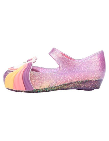 Zapatos Bailarina Mini Melissa Ultragirl Unicornio Niña 19.5cm