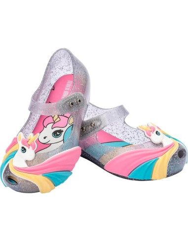 Zapatos Bailarina Mini Melissa Unicornio Niña 19.5x8x7.1cm