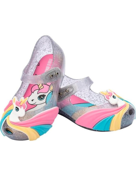 Zapatos Bailarina Mini Melissa Unicornio Niña 19.5x8x7.1cm