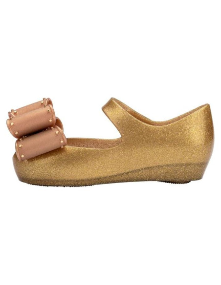Zapatos Mini Melissa Ultragirl Bow 12 Niña Beige Perlado