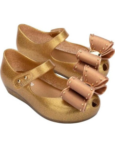 Zapatos Mini Melissa Ultragirl Bow 12 Niña Beige Perlado 2