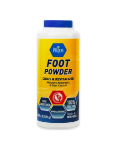 Polvo para Pies Hipoalergénico MedPride 170g - Control de Olores