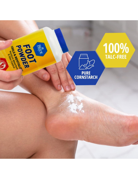 Polvo para Pies Hipoalergénico MedPride 170g - Control de Olores