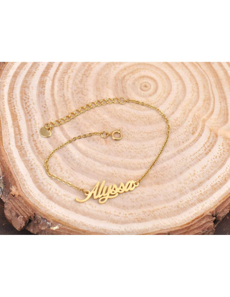 Collar HUAN XUN Te Quiero Mamá Hija 40 cm Oro 18k