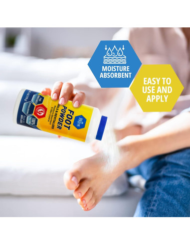 Polvo para Pies Hipoalergénico MedPride 170g - Control de Olores