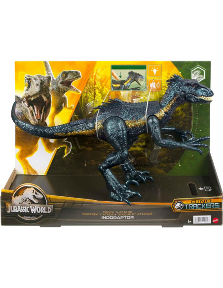 Figura de Acción Indoraptor Mattel Jurassic World con Luz y Sonido