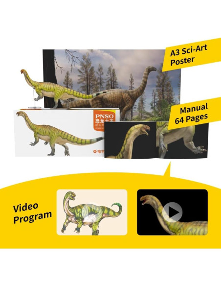 Modelo de Dinosaurio Prehistórico PNSO 81 Yiran Lufengosaurus