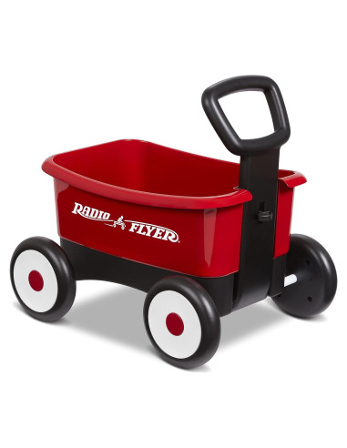 Carro de empuje y tirón Radio Flyer 2 en 1 para 1-4 años