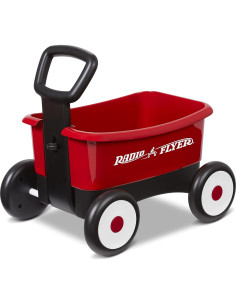Carro de empuje y tirón Radio Flyer 2 en 1 para 1-4 años 2