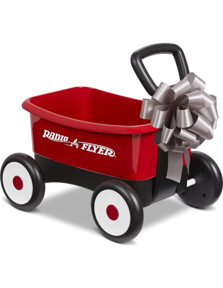Carro de empuje y tirón Radio Flyer 2 en 1 para 1-4 años