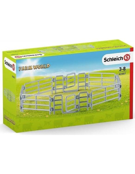 Cerca de Corral Schleich para Niños 3-8 Años, 8 Piezas