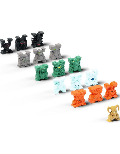 Conjunto de Figuras de Acción Schleich Robot Mini Jungla 7 Piezas