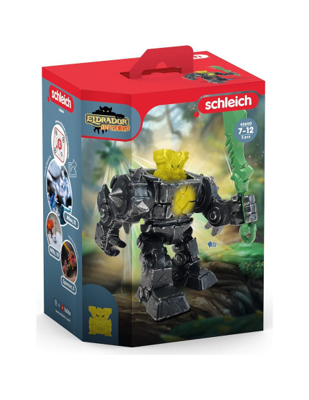 Conjunto de Figuras de Acción Schleich Robot Mini Jungla 7 Piezas