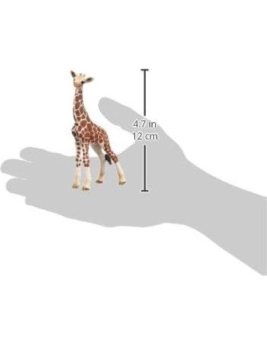 Figura Jirafa Cría Schleich Wild Life 6.86x6.86x11.68cm
