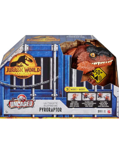 Jurassic World Pyroraptor Mattel Juguete Interactivo 1,19 kg