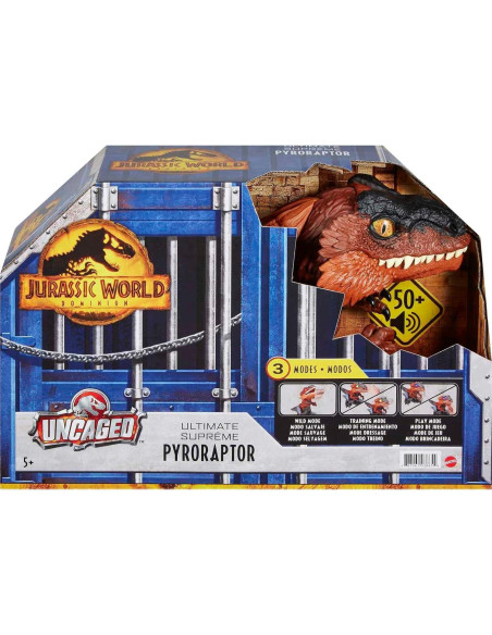 Jurassic World Pyroraptor Mattel Juguete Interactivo 1,19 kg