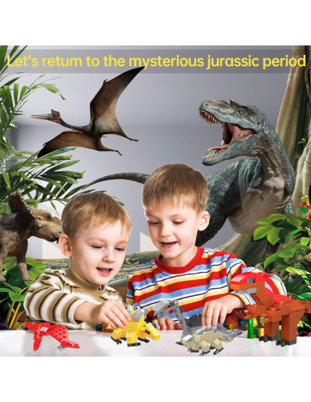 12 Piezas Huevos de Dinosaurios Juguete Educativo JGM
