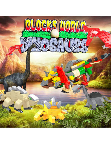 12 Piezas Huevos de Dinosaurios Juguete Educativo JGM