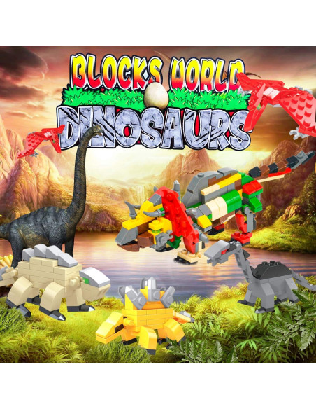 12 Piezas Huevos de Dinosaurios Juguete Educativo JGM