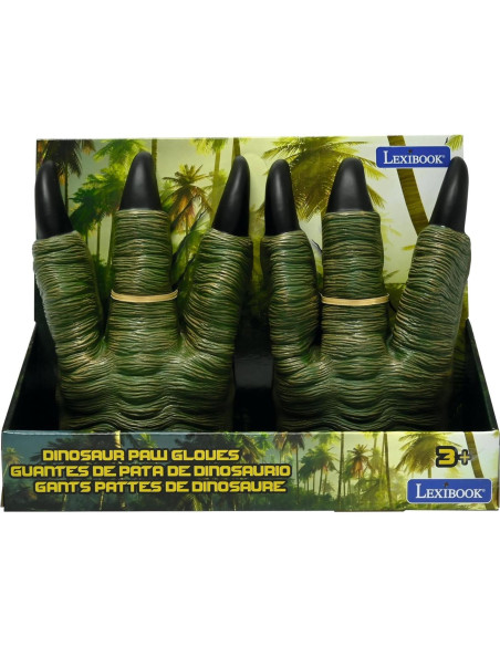 Guantes de Pata de Dinosaurio Lexibook RPDINO02 Talla Única