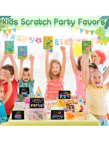 Cuadernos de Rascar Arcoíris Dinosaurios - FEREDO KIDS