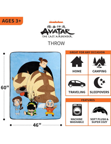 Manta Franco Kids Avatar 116x152 cm Suave Micro Raschel