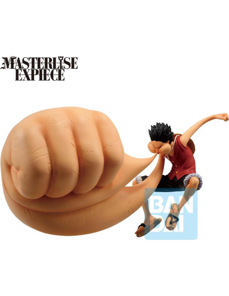 Estatua Coleccionable Luffy Gear 3 - Bandai Spirits 18 cm