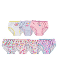 Ropa interior para niñas My Little Pony 7 bragas 100% algodón