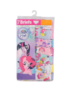Ropa interior para niñas My Little Pony 7 bragas 100% algodón 2