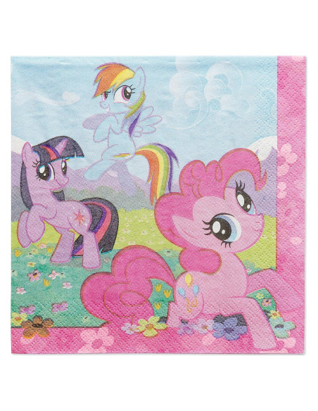 Servilletas de Fiesta My Little Pony 48 Unidades American Greetings