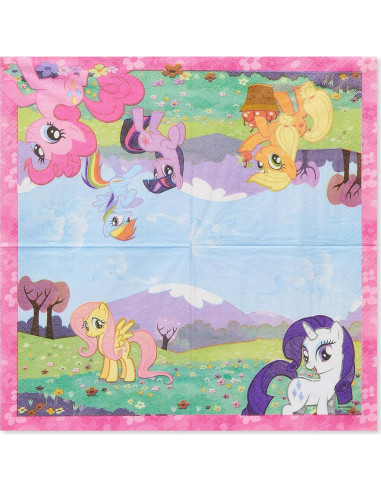 Servilletas de Fiesta My Little Pony 48 Unidades American Greetings