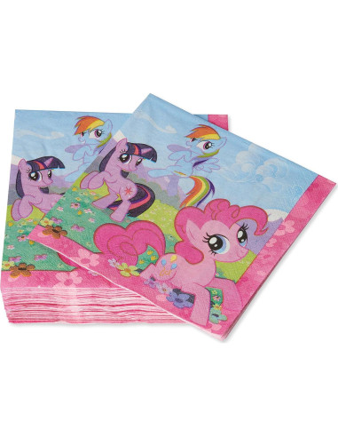 Servilletas de Fiesta My Little Pony 48 Unidades American Greetings