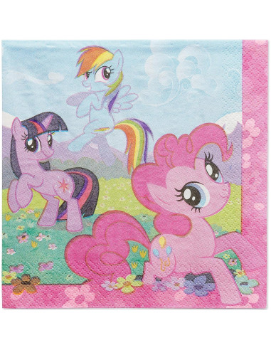 Servilletas de Fiesta My Little Pony 48 Unidades American Greetings