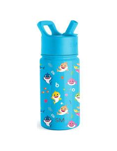 Botella de Agua Simple Modern Baby Shark 414ml Aislada