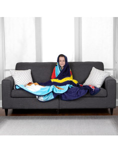 Manta de Felpa Franco Kids 157x229 cm Pokémon Multicolor 2