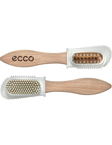 Cepillo de Nubuck ECCO con Mango de Madera 15.5 cm