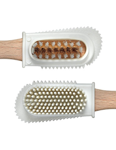 Cepillo de Nubuck ECCO con Mango de Madera 15.5 cm