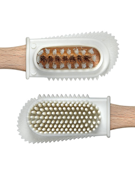 Cepillo de Nubuck ECCO con Mango de Madera 15.5 cm