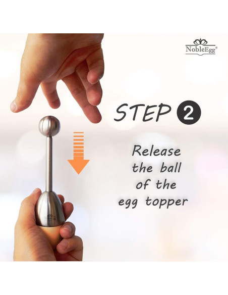 Cortador de Huevos NobleEgg de Acero Inoxidable - Semi Automático