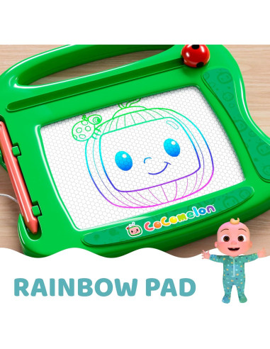 Tablero Magnético Lollipop Cocomelon 26,67x19,81cm Rosa