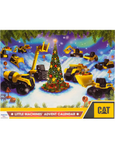 Calendario de Adviento CAT 24 Piezas Juguetes de Construcción 2