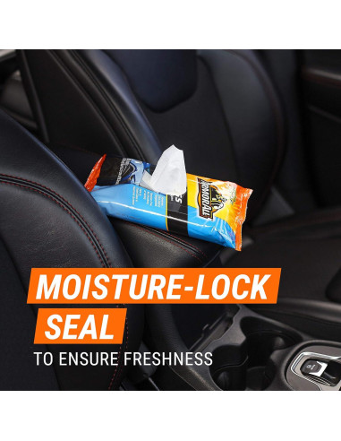 Toallitas Limpiadoras de Cristales Armor All - 60 Unidades