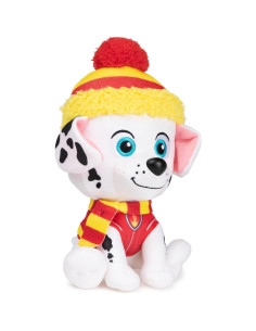 GUND PAW Patrol Marshall Invernal 15 cm con bufanda y gorro 2