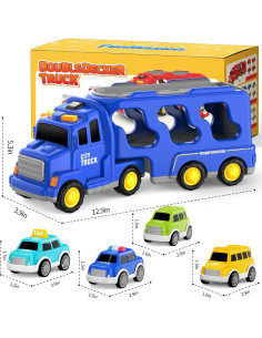 Camión Transportador FunMission 5 en 1 para Niños 2