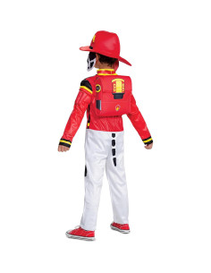 Disfraz Deluxe Marshall Paw Patrol Niños 2-6 Años 2