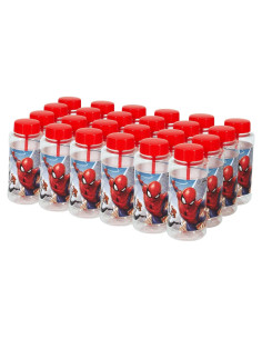 Juguete de Burbujas Spider-Man 24 Botellas 120 ml