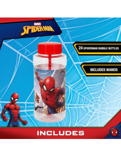 Juguete de Burbujas Spider-Man 24 Botellas 120 ml 2